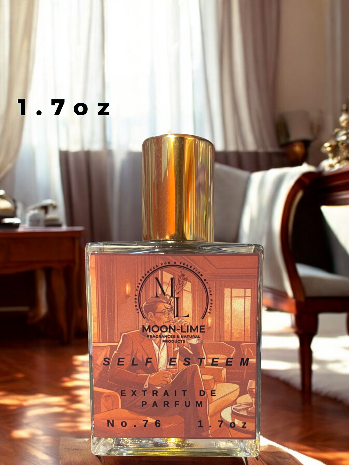 Self esteem (Inspired by the Louis Vuitton Ombre Nomade perfume.)
