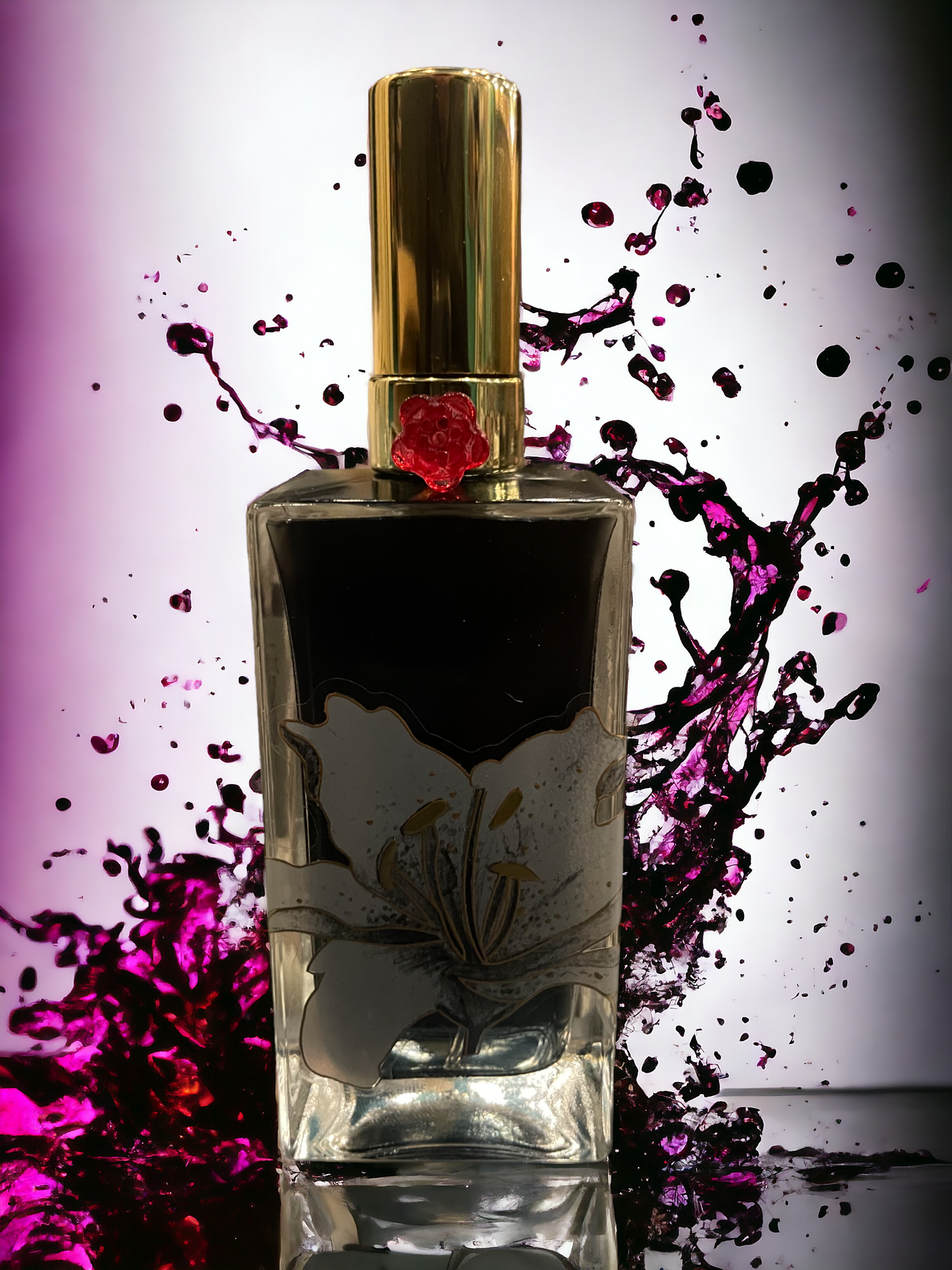 The Cat (Inspired by Yves Saint Laurent's Black Opium)