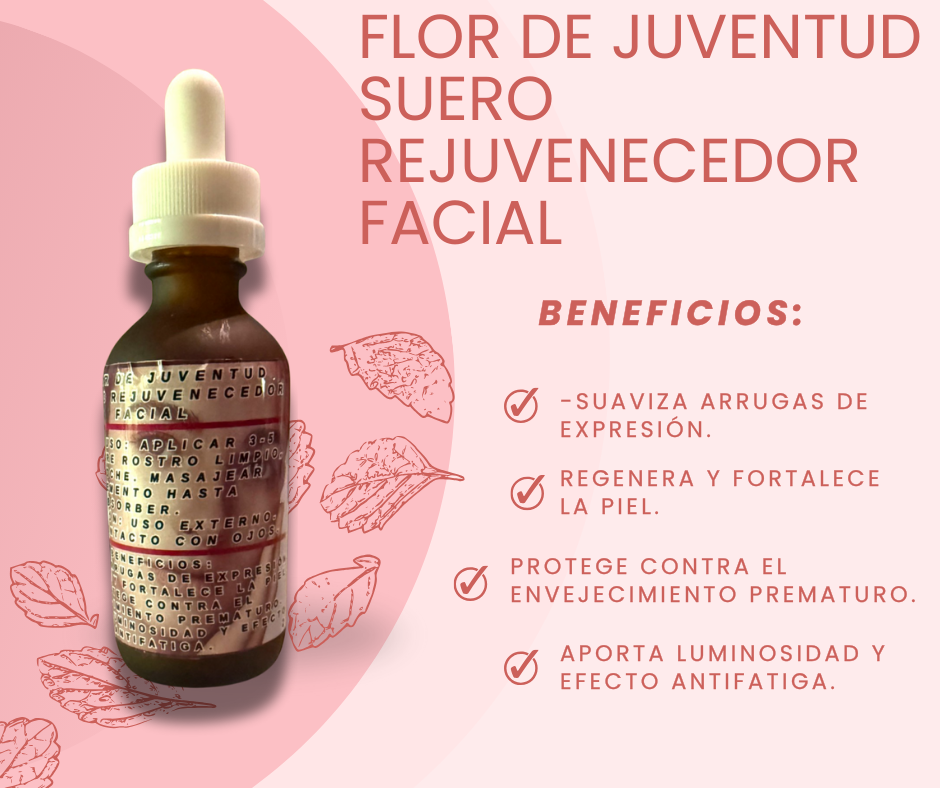 FLOR DE JUVENTUD SUERO REJUVENECEDOR FACIAL