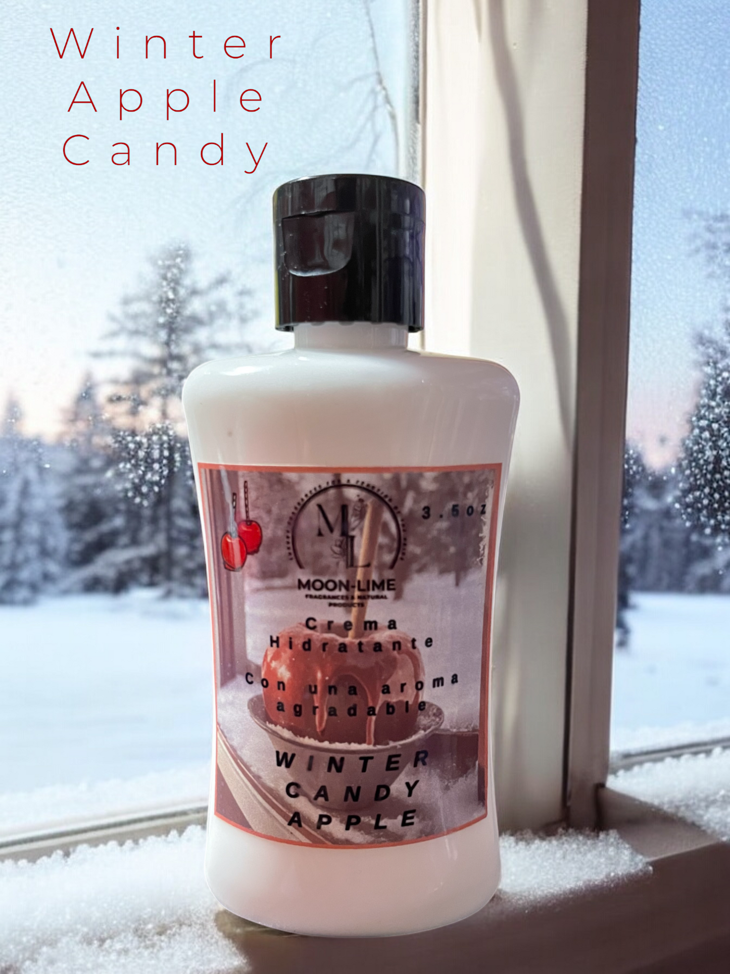 Crema Hidratante (con una aroma agradable de: Apple Winter Candy)