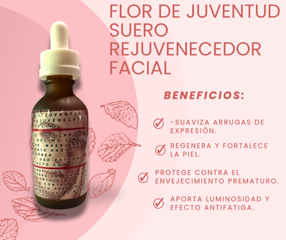 FLOR DE JUVENTUD SUERO REJUVENECEDOR FACIAL